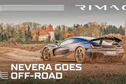 Rimac Nevera: mai visto una hypercar elettrica in fuoristrada? [VIDEO]