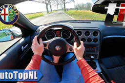 Alfa Romeo 159 3.2 V6: il POV della berlina italiana da 260 CV [VIDEO]