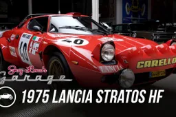 Parole al miele da Jay Leno, alla guida della mitica Lancia Stratos