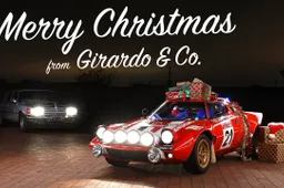 [VIDEO] La slitta di Babbo Natale è più bella se è una Lancia Stratos