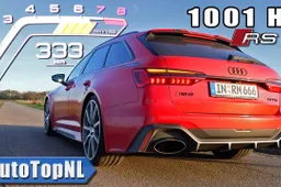 Audi RS6 C8 da 1.014 CV accellera come una hypercar [VIDEO]