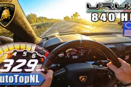 A 330 km/h con il SUV in Autobahn? Sì se ti chiami Lamborghini Urus [VIDEO]