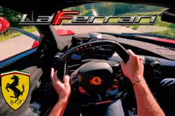 POV LaFerrari: in montagna con la prima hypercar ibrida del cavallino [VIDEO]