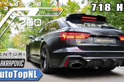 Questa Audi RS6 C8 con scarico Akrapovic vi conquisterà [VIDEO]