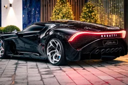 Bugatti Voiture Noire: il suo debutto a Londra lontano da sguardi indiscreti [VIDEO]