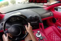 Un giro a bordo della Lamborghini Murcielago, quella col cambio ad H [VIDEO]