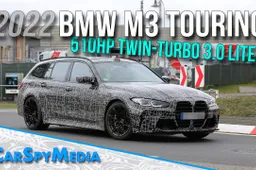 BMW M3 Touring: prime immagini della station wagon da 510 CV [VIDEO]