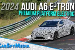 Nuova Audi A6 e-tron: nuovi test per la rivale di EQE e Model S [VIDEO]