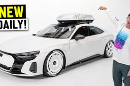 Audi RS e-tron GT: la nuova daily car di Ken Block è spaziale [VIDEO]