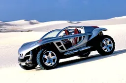 Peugeot Hoggar concept: tra le dune del deserto con 360 CV