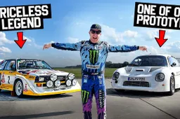 Ken Block: la sesta persona a guidare l'Audi Sport Quattro RS 002 [VIDEO]