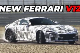A Fiorano sorpresa una Ferrari Roma con il V12: novità in arrivo? [VIDEO]
