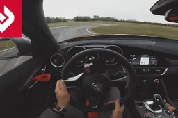A bordo della Giulia GTAm in pista: l'abbiamo portata al limite [VIDEO]