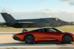 McLaren Speedtail VS F-35: chi sarà il vincitore della "drag race"?