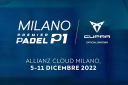 CUPRA Official Partner del Milano Premier Padel P1