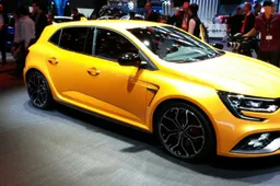 Nuova Renault Megane RS al Salone di Francoforte 2017