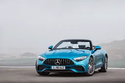 Mercedes SL AMG 43 è la prima con un turbocompressore derivato dalla Formula 1