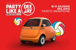Koelliker a Party Like a Deejay: test drive con Microlino, Colt e ASX