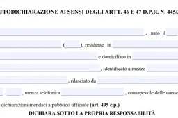 Nuovo Modulo Autocertificazione per spostamenti tra regioni [SCARICA]