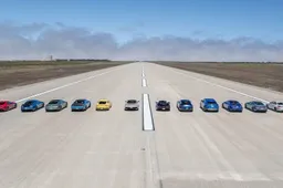 Una Drag Race da Guinness World Record: la folle idea di MotorTrend [VIDEO]
