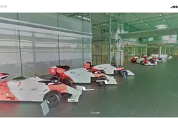 Museo McLaren il tour da casa con Google Maps
