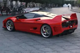 Render nuova Ferrari F40: ancora più bella con una linea moderna