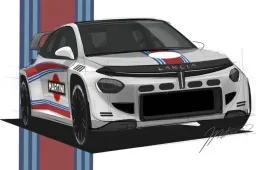 Lancia in livrea Martini per il ritorno nei rally? Ecco come sarebbe