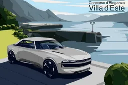 Peugeot e-Legend Concept: a Villa d’Este c'è posto anche per lei