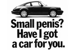 Auto sportive e pene piccolo: la verità sullo studio inglese