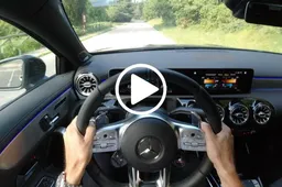 Mercedes AMG A 45 S 2020: POV drive e SOUND del 2.0 da 421 CV [VIDEO]