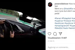 PowerslideLover sempre di traverso con una 488 Pista a Monza [VIDEO]
