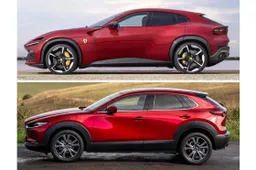 La Ferrari Purosangue uguale alla Mazda CX-30: i social sono spietati