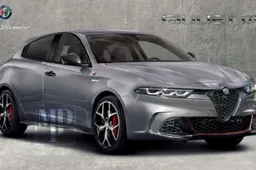 Un render mostra come potrebbe essere la nuova Alfa Romeo Giulietta