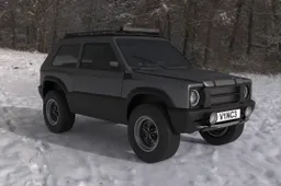 Fiat Panda 4x4 restomod: grinta da vendere in versione ibrida