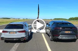 Sfida tra "epoche": drag race Audi RS 6 VS Lamborghini Urus [VIDEO]