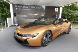 BMW al Parco Valentino 2018 porta la nuova i8 Roadster