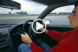 Quella volta in cui Senna guidò la Honda NSX: l’arte del punta tacco [VIDEO]