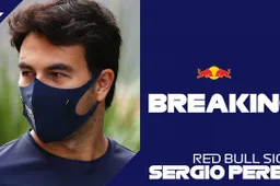 Sergio Perez è il nuovo pilota Red Bull Racing: arriva l'ufficialità