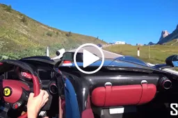 Alla guida di una Ferrari Monza SP2: Shmee si diverte tra le Dolomiti [VIDEO]