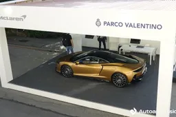 McLaren GT debutta in anteprima italiana a Parco Valentino 2019