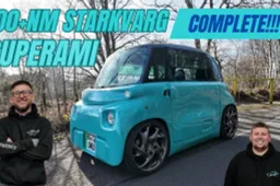 Ecco la Citroën Ami più pazza del mondo? Corre a 130 km/h e ha un motore Tesla