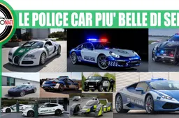 Supercar della polizia: le 5 più belle di sempre