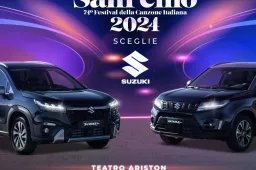 Suzuki si conferma auto ufficiale del Festival di Sanremo 2024