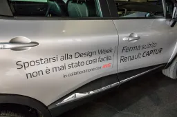 La flotta Renault al servizio della Milano Design Week 2017