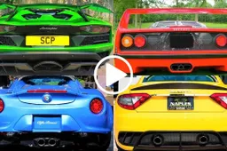 Il sound delle più belle auto italiane: come suonano le leggende? [VIDEO]