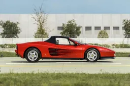 All'asta la Ferrari Testarossa Spider appartenuta al Sultano del Brunei
