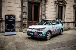 SsangYong Italia consegna una Tivoli Milano al capoluogo lombardo