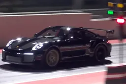 Una Porsche 911 GT2 RS brucia il quarto di miglio in 9,42 secondi [VIDEO]