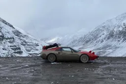 Con la Ferrari nel Circolo Polare Artico: l'impresa a bordo di una 308 GTSi