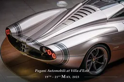 Concorso d'Eleganza Villa d'Este 2023: Pagani partecipa con la one-off Codalunga